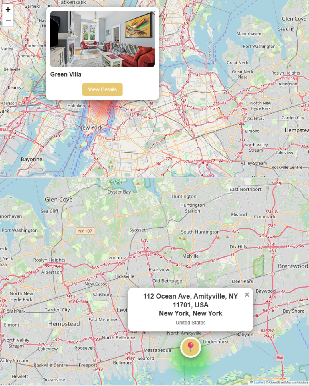 Property Heat Map Feature